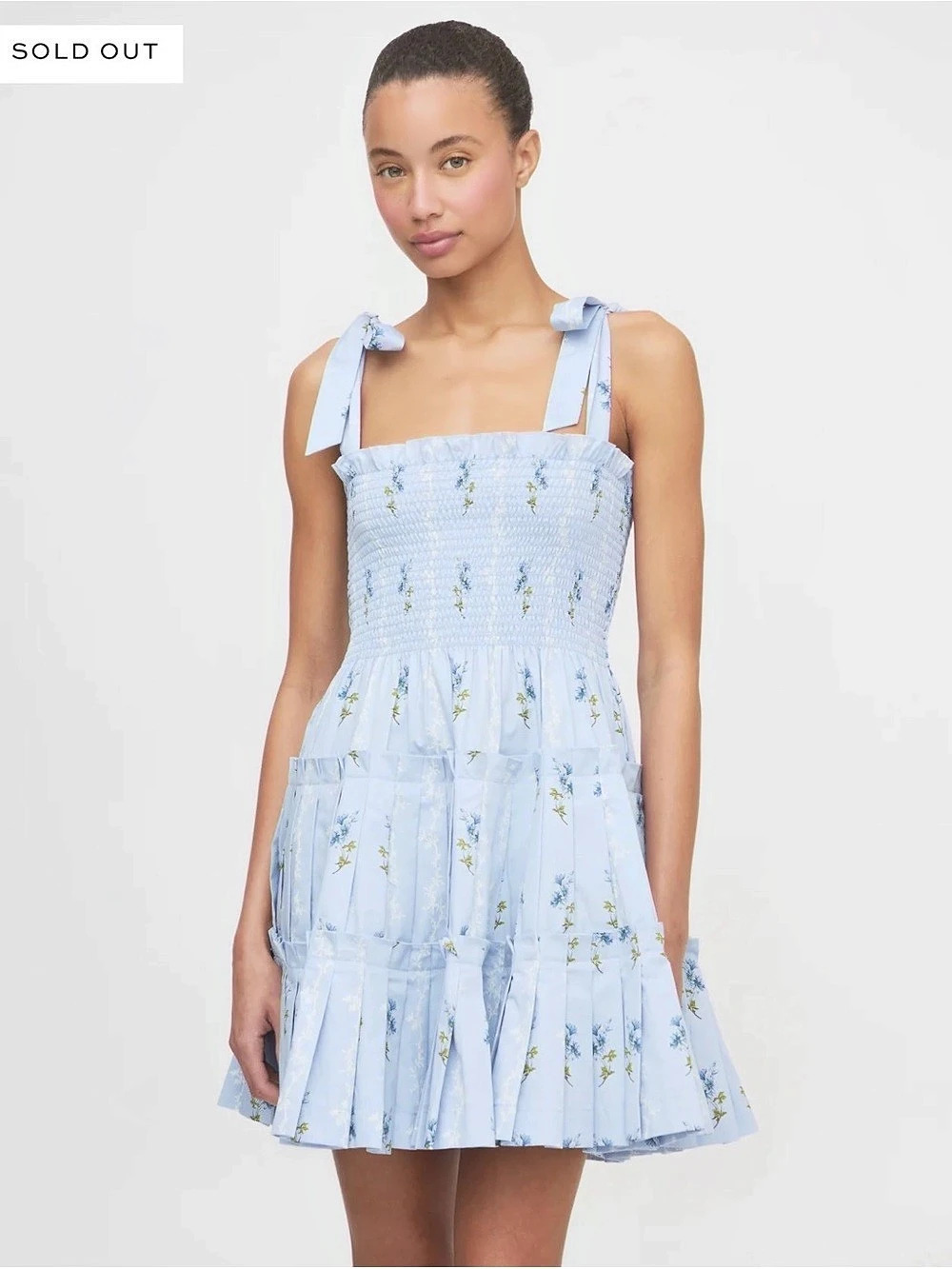 Hill House Home The Ribbon Charlotte Nap Dress Bluebell Waltz XXS